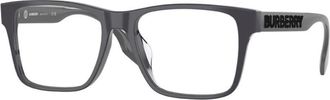 Burberry Mens Black Rectangular Eyeglass Frames BE2393D 4185