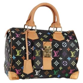 Louis Vuitton Pre-owned Handtas - Dames - Pre-owned - Veelkleurig - Maat: ONE Size Leer