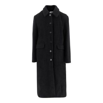 By Malene Birger Mujer, Abrigos, Negro, Talla: L
