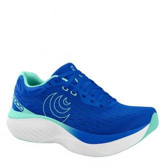 Topo Athletic Womens Atmos Running Shoes In Blue/aqua