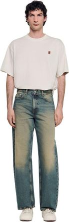 Sandro Baggy jeans in Blue Vintage - Denim at Nordstrom, Size 3431 Eu
