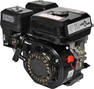 vidaXL Motor De Gasolina Negro De 6,5 Hp Y 4,8 Kw Vidaxl