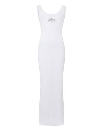 Philipp Plein Maxi Tank Dress Signature