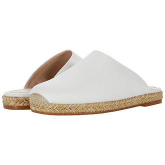 Stuart Weitzman Dree Slide Espadrille Cream / Natural S0775-Q2X Womens