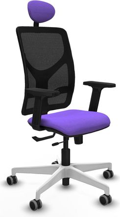 Piqueras y Crespo Silla De Oficina Piqueras Y Crespo Motilla Negro Espuma Ergon&oacute;mica