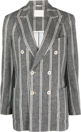 Circolo 1901 Striped Double-breasted Jacket