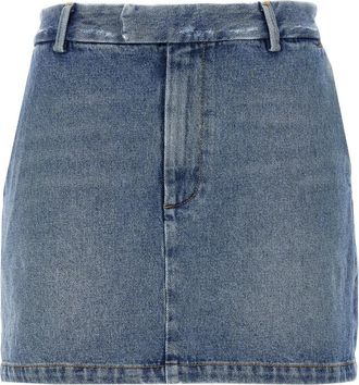 ARMARIUM Lula Denim Minirok - Dames - Spijkerrokken - Blauw - XS - Denim - Rokken