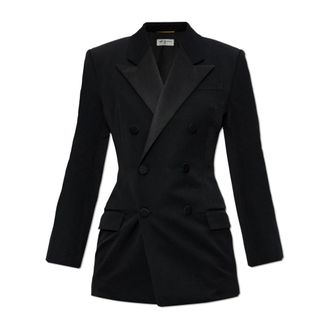 Saint Laurent Mujer, Chaquetas, Negro, Talla: M