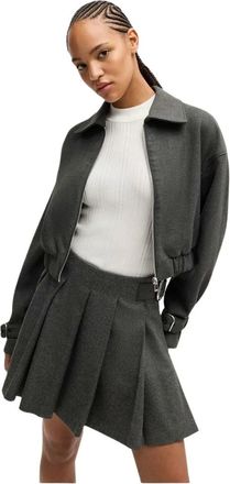 HUGO BOSS Dames, Jassen, Grijs, Maat: M