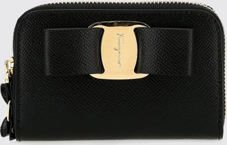 Ferragamo Portafoglio in pelle di vitello Vara Ferragamo