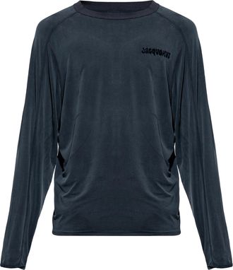 Jacquemus Mens Le T-Shirt Jao in Navy