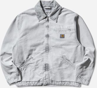 Carhartt Work in Progress Men s OG Detroit Jacket Black (Chalk Wash)