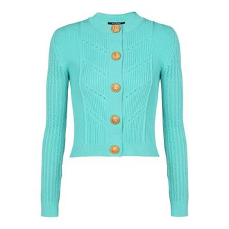 Balmain Mujer, Jerseys, Azul, Talla: S
