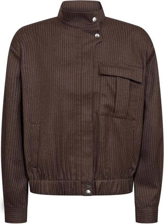 Co'Couture Chaquetas - Jackets - Mujer - Marr&oacute;n - XL