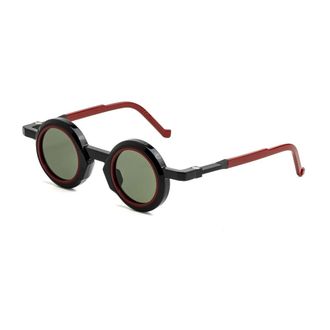 Vava Round-frame Sunglasses - unisex - Vava Eyewear - Sunglasses - Black - 38 MM - Accessories