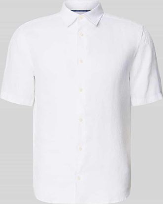 Olymp Level 5 Casual Fit Freizeithemd aus Leinen in Weiss, Gr&ouml;&szlig;e XXL