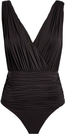 Marysia Swim Black Gadsen Maillot One-Piece Swimsuit Size S