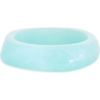 Nordstrom Rack Chunky Resin Bangle Bracelet in Aqua at Nordstrom Rack