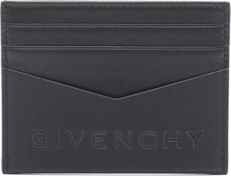 Givenchy Portacarte con logo goffrato anni 2020 - Nero