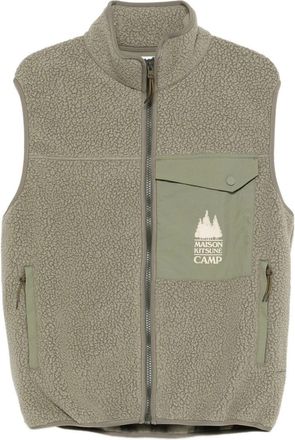 Maison Kitsun&eacute; Casual Fleece Sleeveless Vest