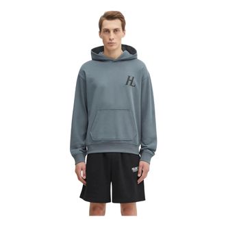 Helmut Lang Capsule Hoodie - - Sweatshirts & Hoodies - Uomo - Blu - S