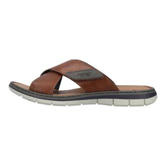 Rieker Sandalen - Heren - Schoenen - Bruin - Maat: 44 EU Leer