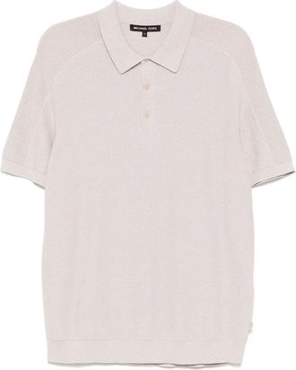 Michael Kors Polo con finitura in rilievo - Toni neutri