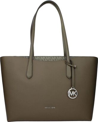 Michael Kors Arden Shoulder Bag - Dames - Shoppers - Groen - ONE Size - Tassen