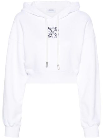 Off-white Felpa con cappuccio - Bianco
