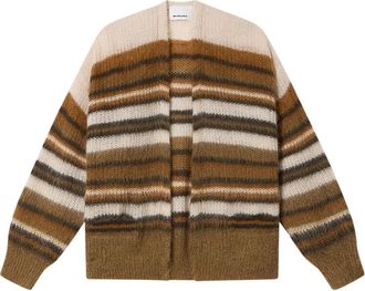 Isabel Marant Danah gestreept vest - Bruin