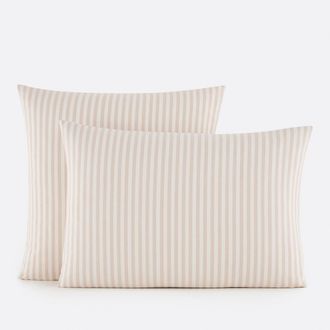 La Redoute Interieurs Katoenen kussensloop, Soizic beige