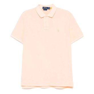 Polo Ralph Lauren Tops, Heren, Geel, XL, Poloshirt met korte mouwen
