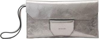 AllSaints Ursa Pouch in Gunmetal Grey at Nordstrom