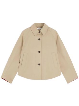 Tommy Hilfiger Boxy Silhouette Short Jacket With Classic Collar