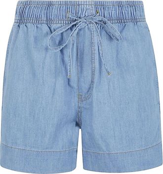 SoSUE Shorts con vita elasticizzata - Blu