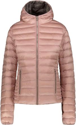 Ciesse Piumini Roze Waterdichte Parka Jas met Capuchon - Dames - Winterjassen - Roze - XS - Leer - Jassen