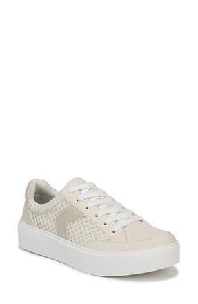 Dr. Scholls Madison Lace Platform Sneaker in Off White Faux Leather at Nordstrom Rack, Size 6.5