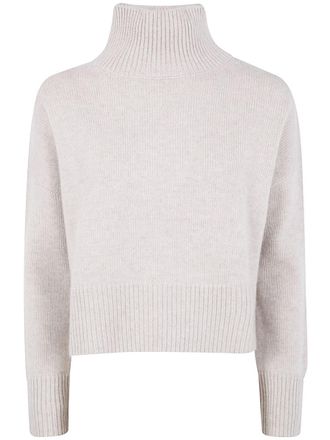 Kujten Ulla Crop Cropped Turtle Neck Sweater Clothing