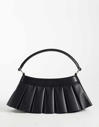 Lacoste borsa a tracolla Lenglen nera-Nero