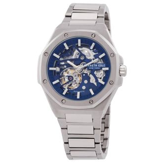 Kenneth Cole New York Automatic Skeleton Octagonal Mens Watch KCWGY0058901