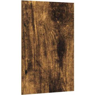 vidaXL Paneles Decorativos 50 Pcs Roble Ahumado 40 X 60 X 0.27 Cm Vidaxl