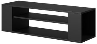 Selsey Selsey Weri - Mueble De Tv Colgante - Para La Sala De Estar - 100 Cm - Negro - Moderno