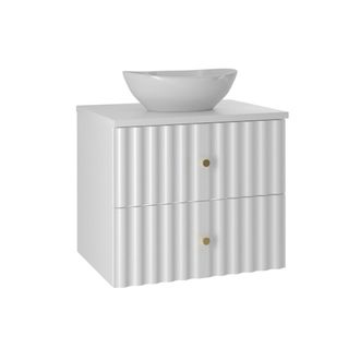 Petits Meubles Mueble lavabo estratificado Blanco