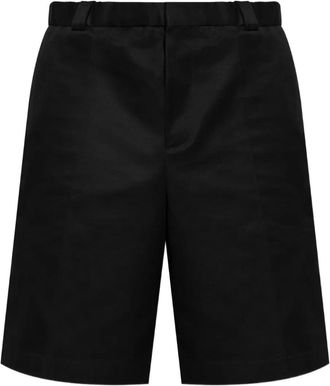 Jil Sander Shorts in cotone - Nero