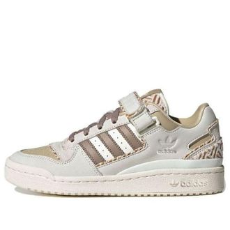 adidas (WMNS) adidas Originals FORUM Low Off White Brown GY0021