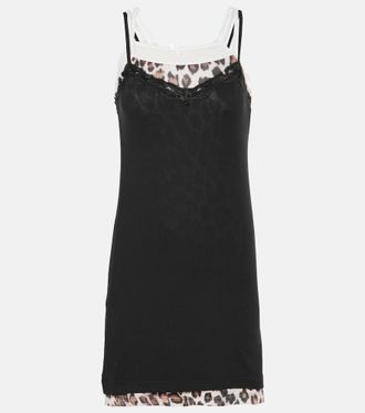 Balenciaga Layered minidress