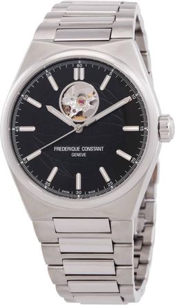 Frederique Constant Highlife Heart Beat Automatic Black Dial Mens Watch FC-310B4NH6B