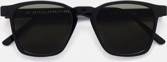 Retro Superfuture Unique Black 4 F3 Black/Black Unisex Sunglasses