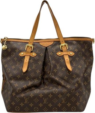 Louis Vuitton Monogram Brown Monogram Tote Bag (Pre-Owned)
