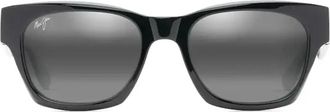 Maui Jim Valley Isle Gepolariseerde Zonnebril - unisex - Zonnebrillen - Zwart - 54 MM - Accessoires